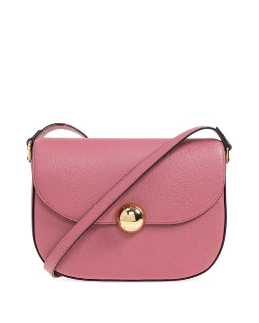 Furla ラウンド ショルダーバッグ Pink