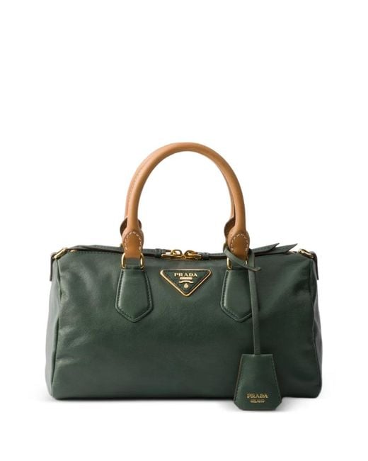Borsa Piccola Con Manico di Prada in Green