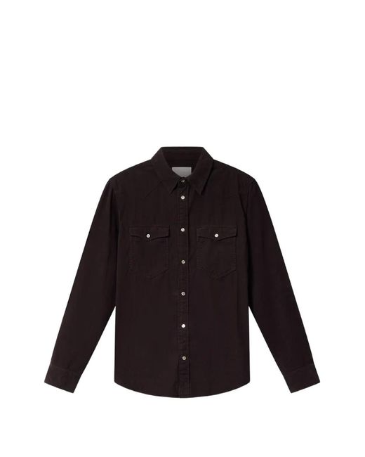 Isabel Marant Black Vasco Shirt for men