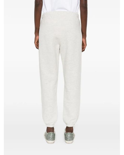 Autry White Pantalon De Jogging À Lien De Resserrage