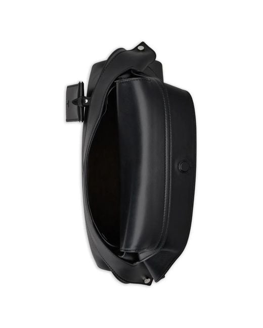 Tod's Black Wave Flap Shoulder Bag