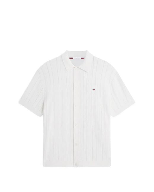 Tommy Hilfiger White Short-Sleeve Shirt for men