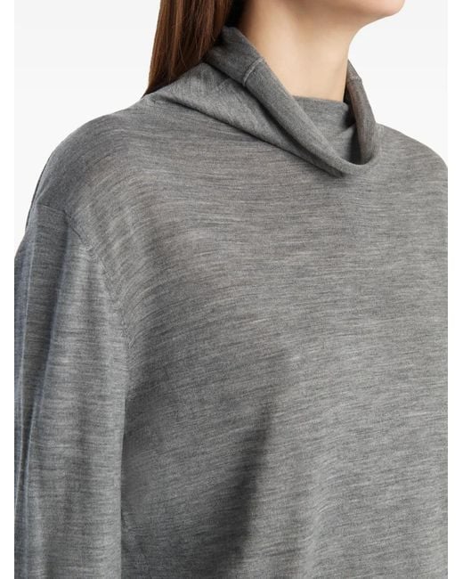 Khaite Gray Pull Annette