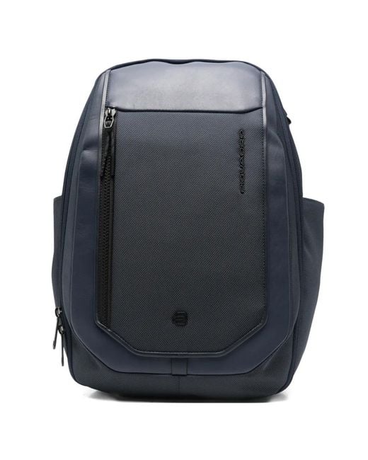 Piquadro Gray Sac À Dos À Fermeture Zippée for men