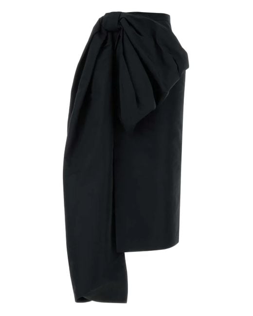 Givenchy Black Rock Mit Drapierter Schleife
