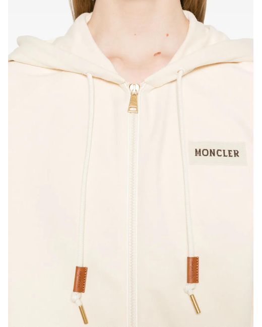 Felpa di Moncler in Natural