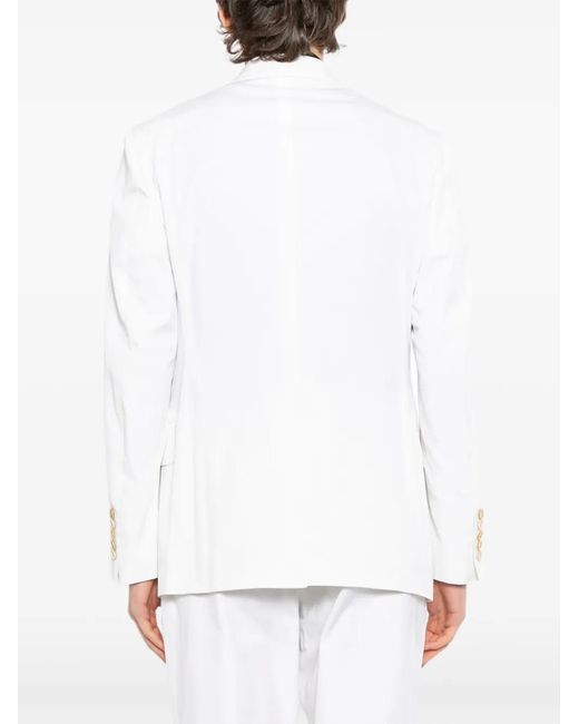 Tom Ford White Single-Breasted Blazer for men