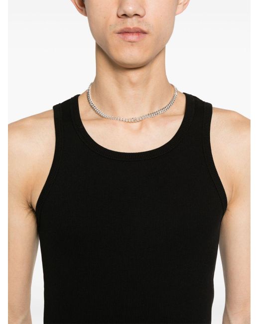 Givenchy Fein geripptes Trägershirt in Black für Herren