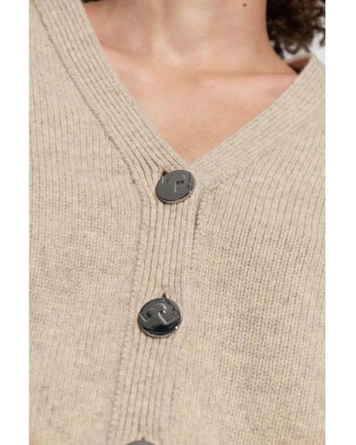 Cardigans Tory Burch de color Natural