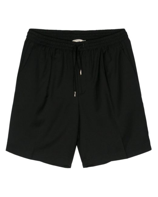 Shorts con pieghe di Briglia 1949 in Black da Uomo