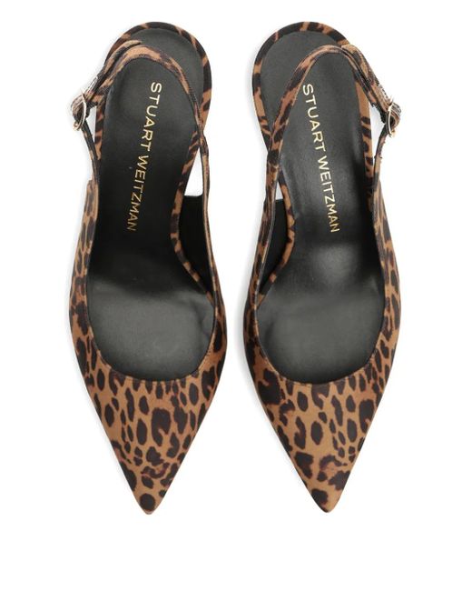 Zapatos Stuart Power con tacón de 75 mm Stuart Weitzman de color Brown