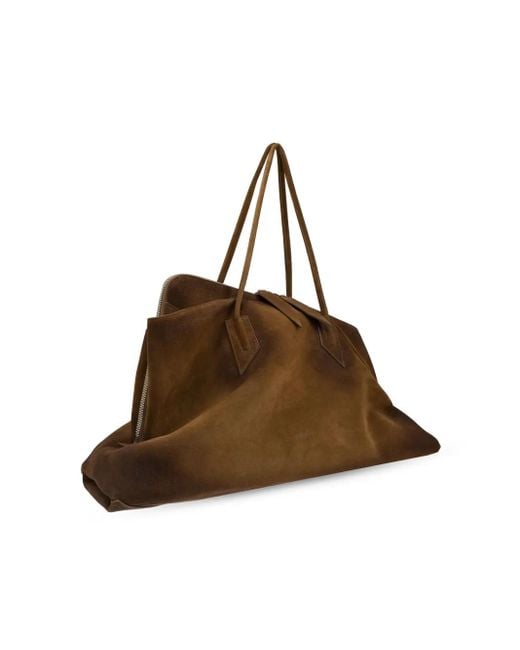 The Attico Brown "La Passeggiata Large" Tote