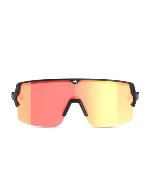 Tripoint Pink Biker-Frame Sunglasses