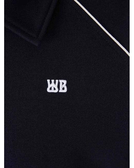 Wales Bonner Blue Collared Jacket for men
