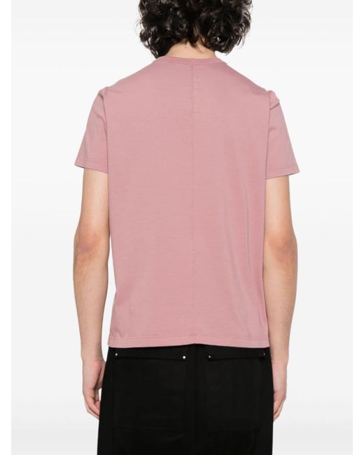 T-shirt Jumbo di Rick Owens in Pink da Uomo
