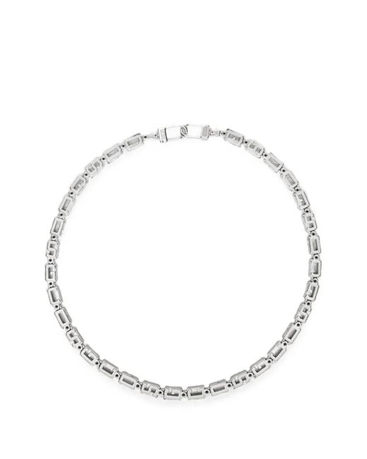 Gcds White Cube-Chain Necklace