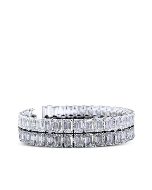 Jewels Aficionado White 14K Diamond Bracelet