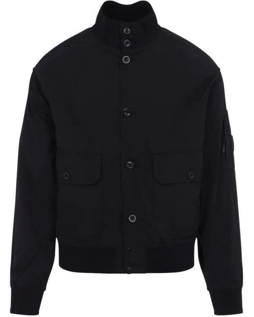 C P Company Blue Chrome-R Jacket for men