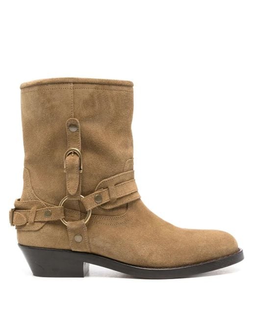 Isabel Marant Brown Ildred Suede Boots