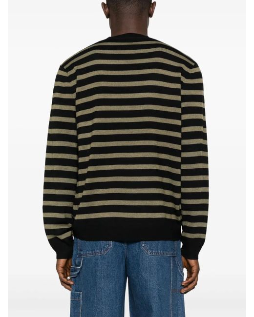 Jersey A Rayas A.P.C. de hombre de color Black