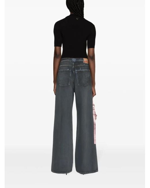 DIESEL 1996 D-Sire Low-Rise Straight-Leg Jeans in Blue | Lyst
