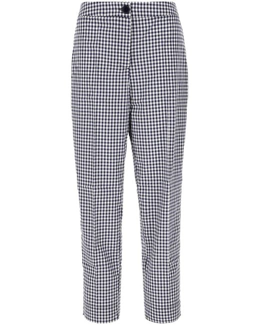 MY DREAM Blue Checked Trousers