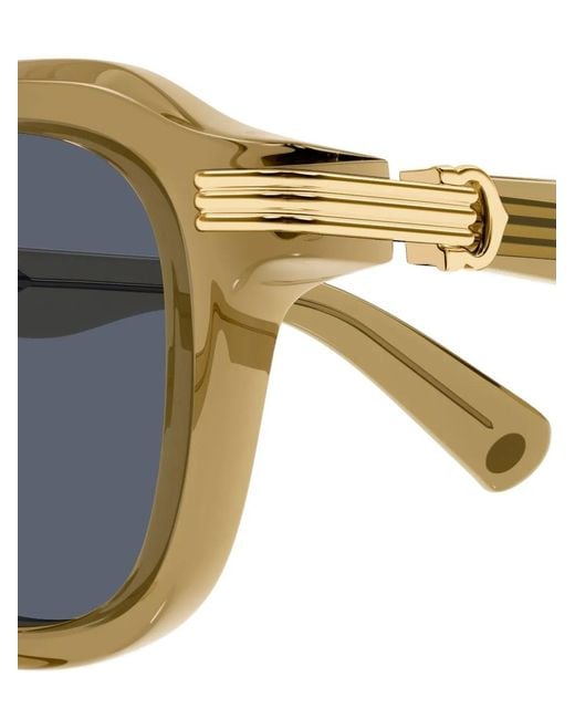 Cartier Green Square-Frame Sunglasses for men