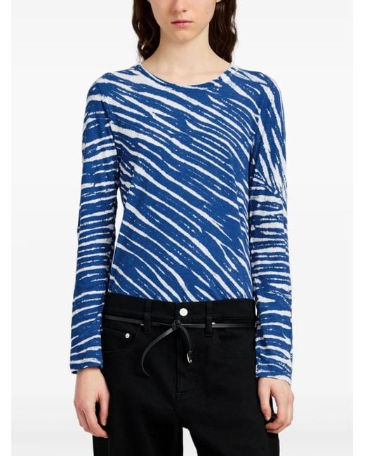 Proenza Schouler Blue Mia T-Shirt