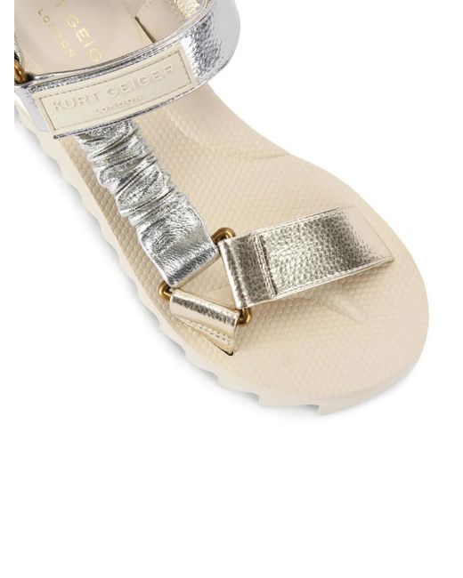 Kurt Geiger White Orion Sandals