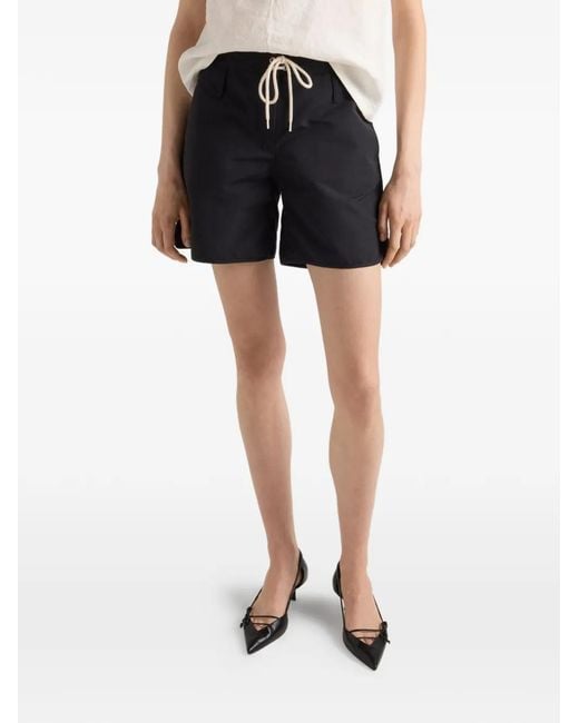 Prada Black Re-Nylon Shorts