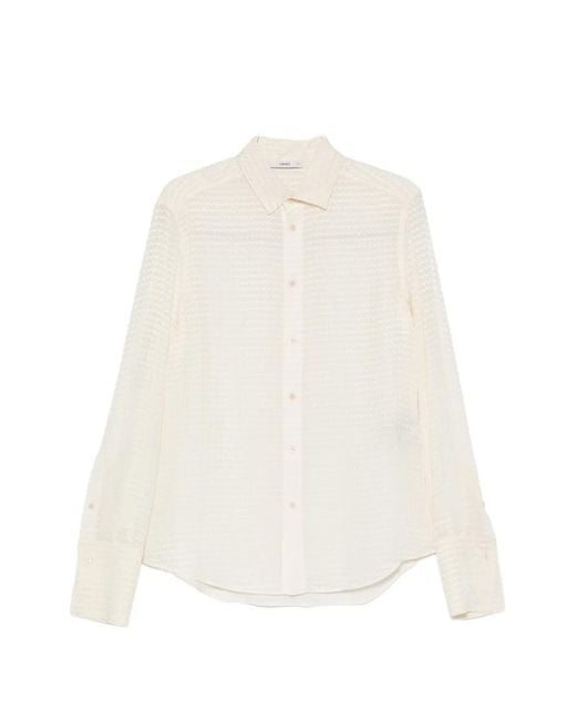 Fendi White Long-Sleeves Shirt