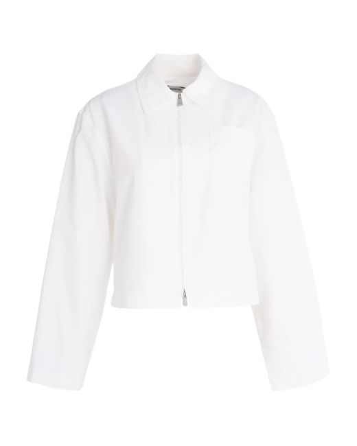 Jonathan Simkhai ジップアップ ジャケット White