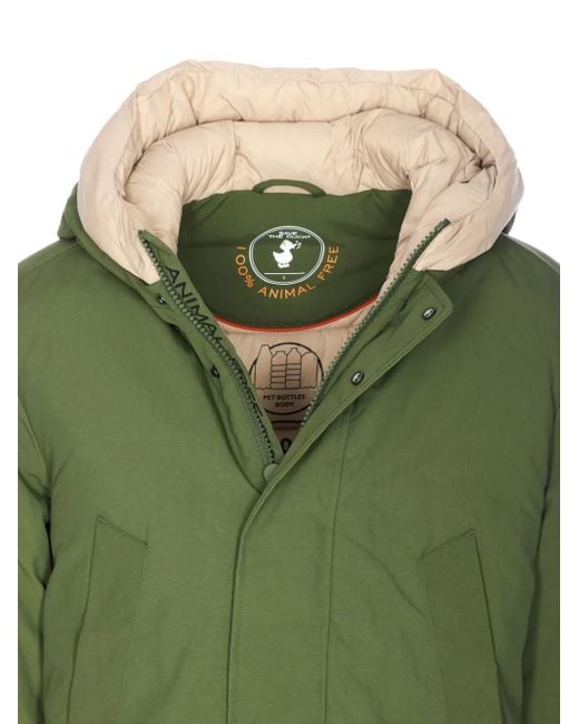 Save The Duck Green Forest Parka for men