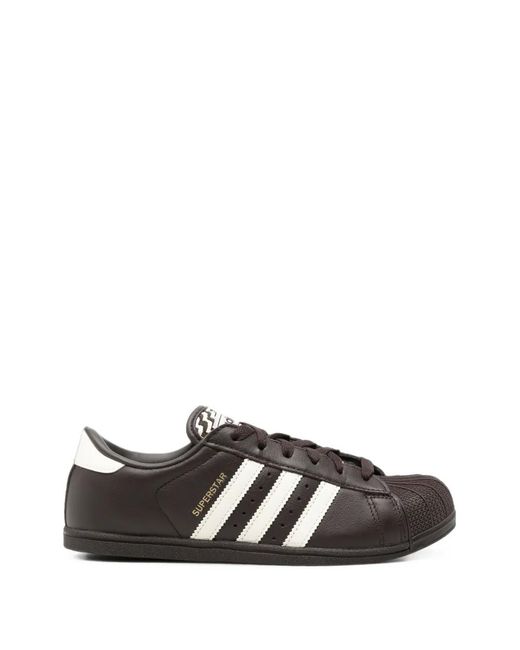 Adidas Black Superstar Sneakers