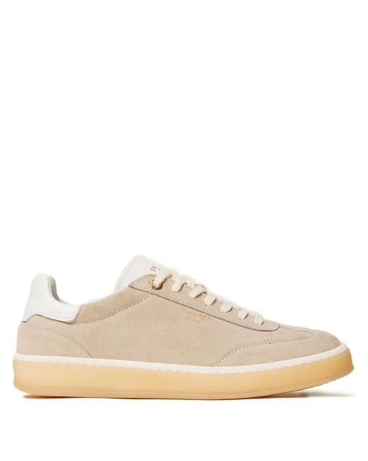 Twinset White Suede Sneakers