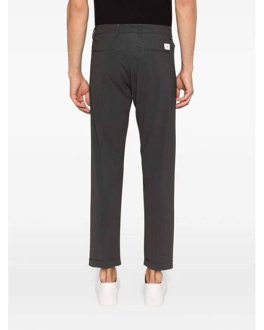 Pmds Black Marks Cuffed Trousers for men