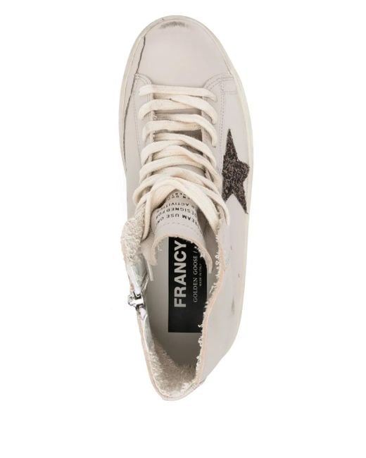 Golden Goose Deluxe Brand Natural Francy Sneakers