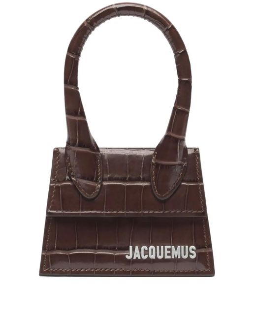 Jacquemus Brown Le Chiquito Mini-Tasche