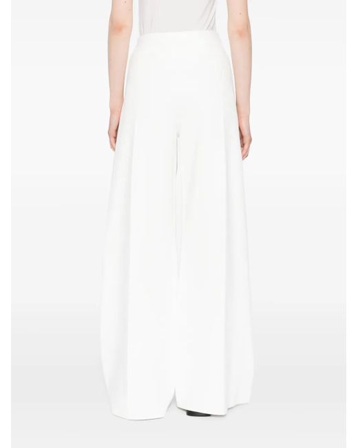 Theory ハイウエスト パンツ White