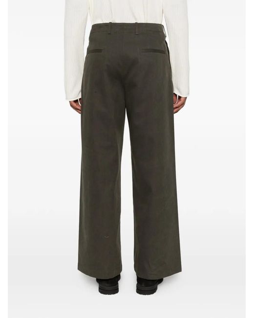 Our Legacy Gray Bridge Trousers for men