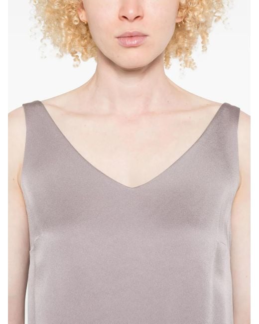 Herno Vネック トップ Pink