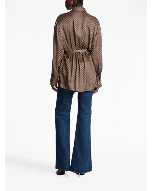 Balmain Brown Shirts
