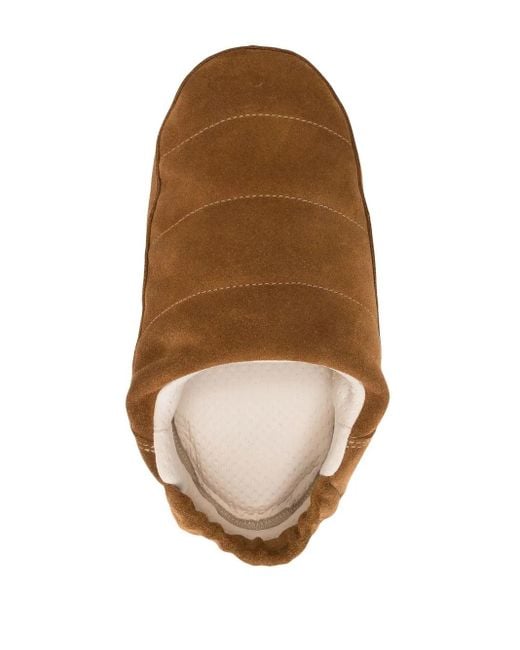 Moon Boot Brown Evolution Mules 60Mm