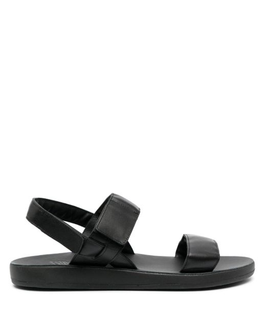 Ancient Greek Sandals Orfeas Leather Greek Sandals in Black for Men | Lyst