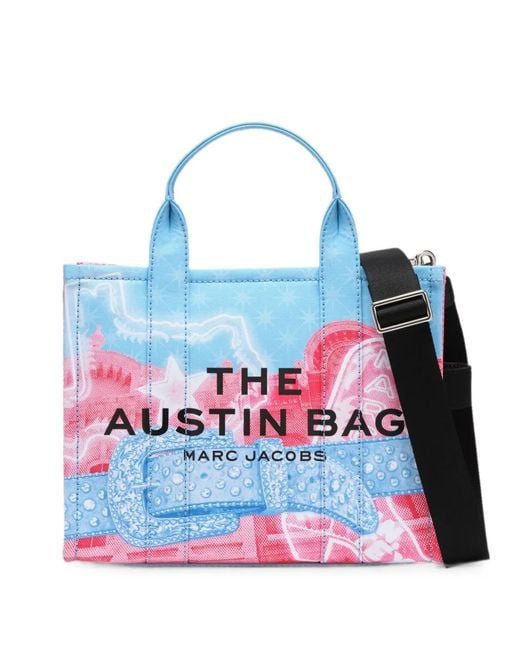 Marc Jacobs Blue The City Tote Bag
