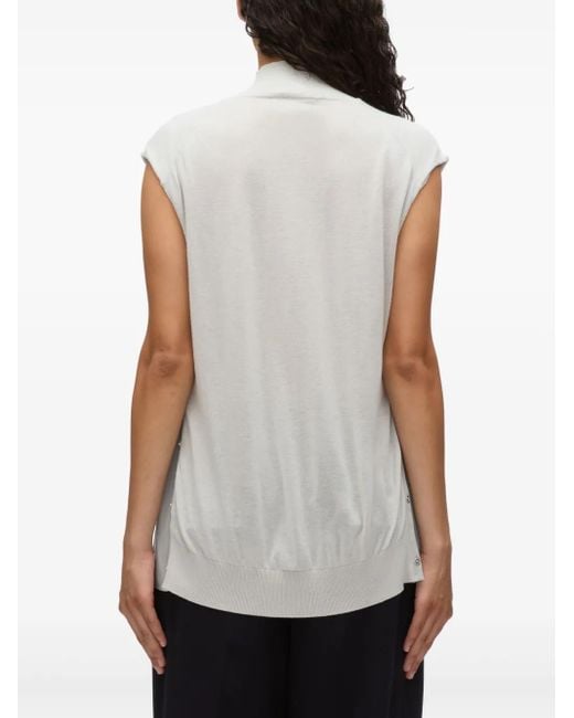 3.1 Phillip Lim Gebreide Top in het White