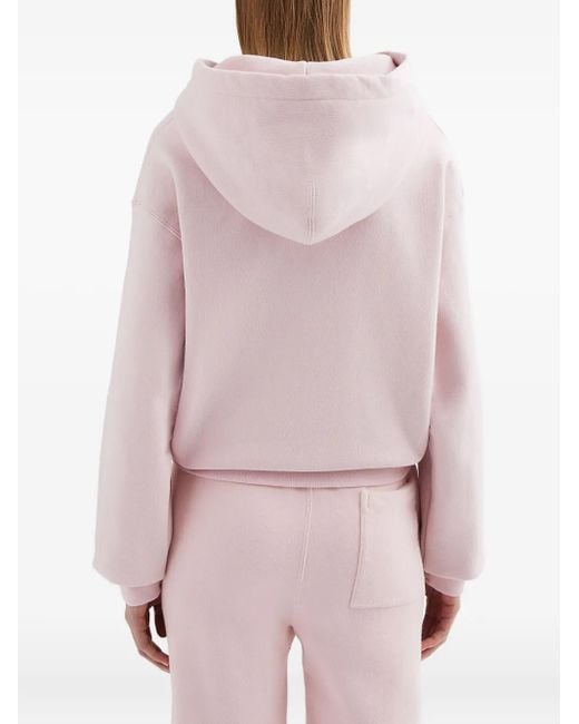 Jil Sander コットンテリーパーカー Pink