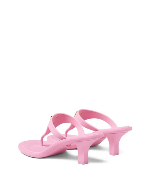 Versace Pink 56Mm Alia Mules