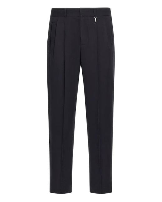 Pantaloni Plissé di Roberto Cavalli in Blue da Uomo