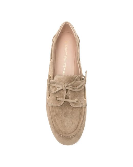 Stuart Weitzman Natural Mocassins Tinsley